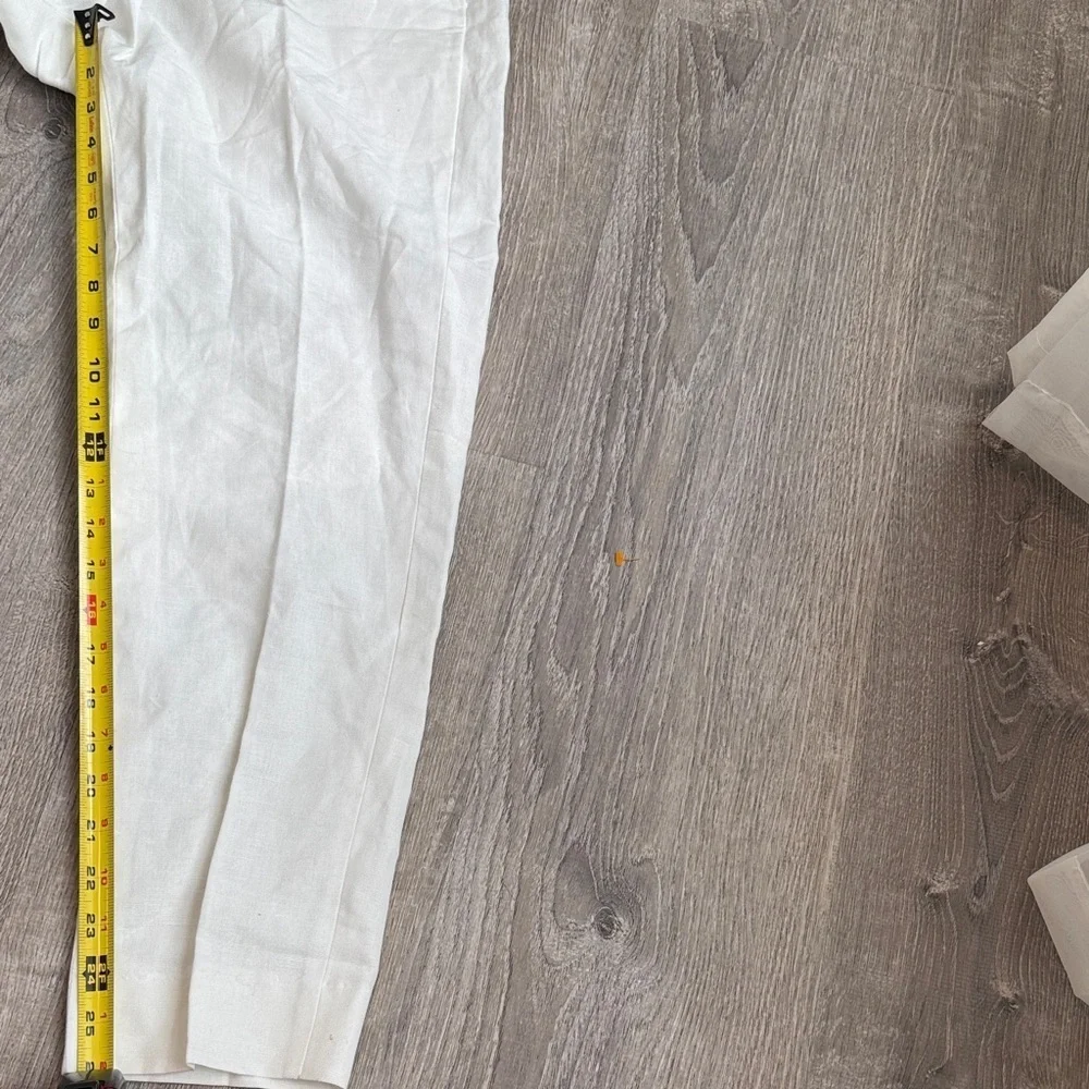 Studiosuits White Linen Pants